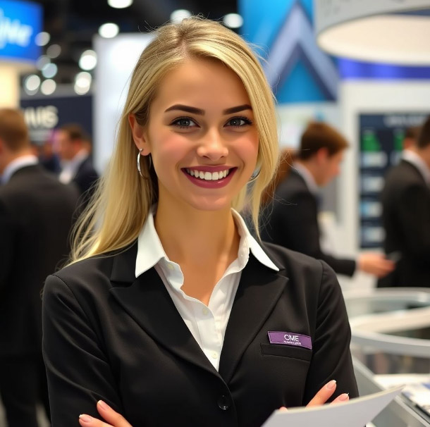 Moskova Tüketim Malları Fuarı Stand Hostesi