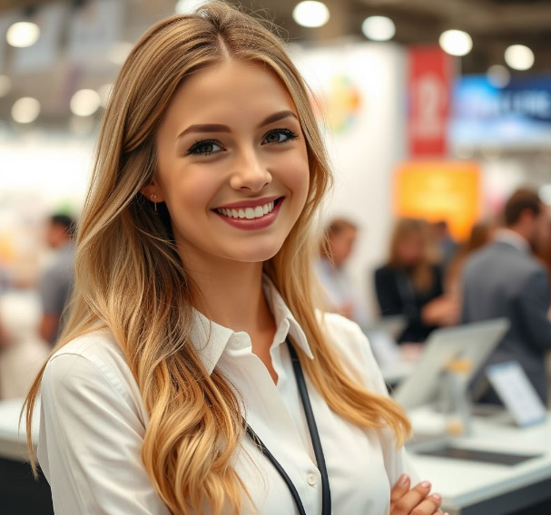 Moskova Ticaret Fuarında Rus Expo Temsilcileri