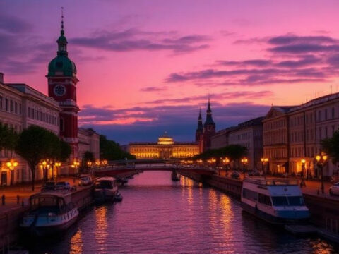 St. Petersburg’un Büyülü Atmosferi: Beyaz Geceler Beyaz Geceler