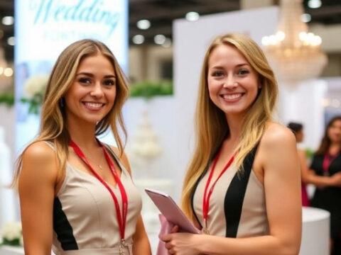 Moskova Düğün Fuarlarının Rus Asistanları