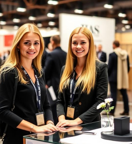 Moskova EroExpo Fuarında Rus Asistanlar